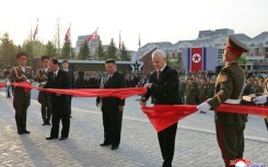 The opening of the memorial coincides with the first anniversary of Moscow's recovery of parts of its Kursk region where Ukraine launched a counteroffensive in mid-2024