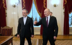 Iranian Foreign Minister Abbas Araghchi met Russian President Vladimir Putin in Saint Petersburg