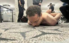 A photo released by Donald Trump shows the suspect in the shooting at the White House Correspondents’ Dinner