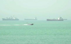 Maritime traffic in Strait of Hormuz