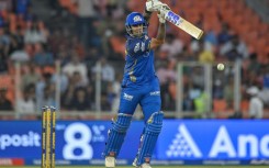 Mumbai Indians' Suryakumar Yadav plays a shot during the 2026 Indian Premier League