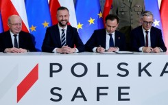 Poland, which sits on the eastern flank of both the EU and NATO, is the biggest beneficiary of the European loan programme for defence