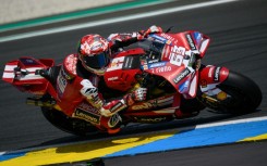 Francesco Bagnaia took his first pole position of the season
