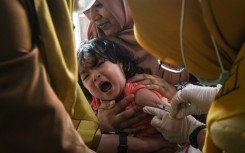Infant vaccination in Indonesia dropped off sharply during the Covid-19 pandemic