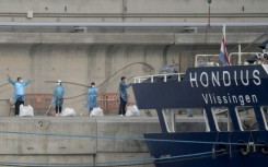 Passengers were taken off the MV Hondius in Tenerife
