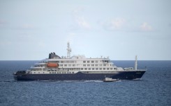 The hantavirus-stricken cruise ship MV Hondius leaves Tenerife on May 11, 2026