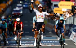 Ecuadorian rider Jhonatan Narvaez wins the Giro d'Italia fourth stage in Italy after three stages were held in Bulgaria