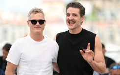 Chilean-US actor Pedro Pascal (right next to US actor Joaquin Phoenix) flew economy to the Cannes Film Festival last year