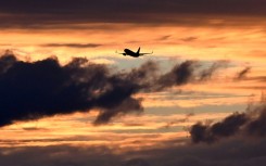 A photo taken on May 7, 2026 shows a Qantas Boeing 737 departing Melbourne's Tullamarine Airport