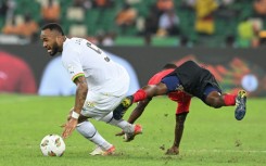 Striker Jordan Ayew (L) captains 2026 World Cup qualifiers Ghana.