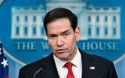 US Secretary of State Marco Rubio speaks at a White House briefing in May 2026