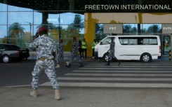 Police, medics and government officials were on hand to receive the migrants