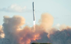 A previous iteration of SpaceX's Starship rocket carried out a mission deemed a success in October 2025, a test shown here from South Padre Island in Texas