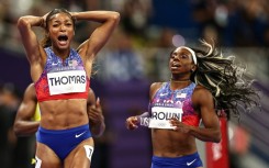 Olympic 200m champion Gabby Thomas says Athlos can inspire young women to take up the sport