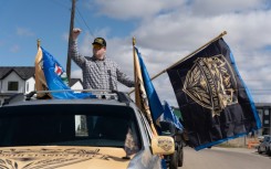 Alberta separatists rallied in the provincial capital Edmonton earlier this month