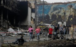 Multiple buildings were damaged in the strikes