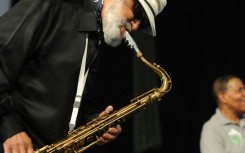 Legend Sonny Rollins had an in-your-face playing style, striking rather than soothing the listener