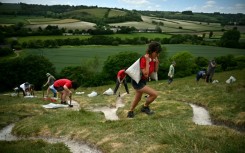 The makeover coincided with a heatwave which broke UK temperature records for May