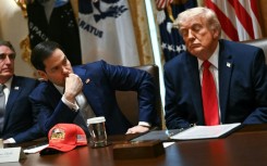 US President Donald Trump has said his priorities for any deal include stopping Iran's from any nuclear weapon development and re-opening the blockaded Strait of Hormuz