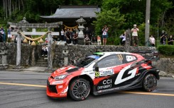 Elfyn Evans won Rally Japan on Sunday to increase his lead in the overall championship standings