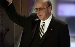 Record executive Clive Davis was inducted into the Rock and Roll Hall of Fame