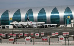 Flights to and from Dubai's main airport, the world's busiest international hub, have been curtailed during the Mideast war