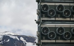 Iceland is using direct air capture of carbon dioxide from the air