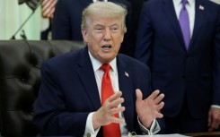 US President Donald Trump speaks in the Oval Office of the White House on June 11, 2026