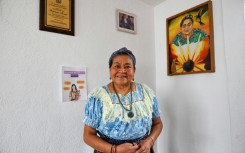 Nobel laureate Rigoberta Menchu survived the massacre of her family during Guatemala's civil war