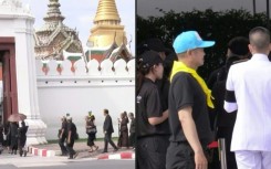 Crowds pay respects to late Thai Princess at Bangkok Grand Palace