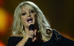 Bonnie Tyler, shown here during the 2013 Eurovision, shot to fame with hits in the 1980s