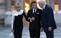 Trump signed the deal at the Palace of Versailles