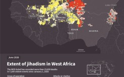Extent of jihadism in West Africa