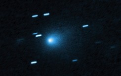 The interstellar comet 3I/ATLAS seen July 21, 2025 when it was 277 million miles from Earth