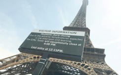 The opertator of the French capital's Eiffel Tower, one of the most visited tourist attractions in the world, said the site would close early due to the heatwave