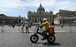 Food delivery riders often work 10-hour shifts to earn 30-70 euros per day, depending on the orders