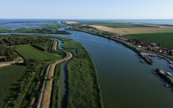 The Po River has never fallen this low so early in the year