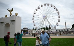 People attend the “Great American State Fair" on the National Mall in Washington, DC, on June 27, 2026
