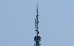 The Empire State Building is 1,454 feet (443 meters) tall