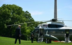 Trump said that adding a helipad will allow the new fleet of Marine One helicopters to safely land at the White House