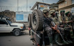 FC/M23 soldiers in Goma in the eastern DRC. The UN called for an immediate end to fighting in the region