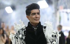 The designer became a viral sensation after he arrived at this year's Met Gala wearing a jacket and cape featuring scuptural and embroidered tributes to Mumbai