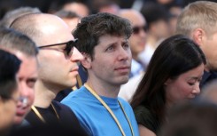 CEO of OpenAI Sam Altman looks on during the Apple Worldwide Developers Conference (WWDC) in 2024