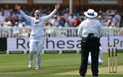 England's Sophie Ecclestone appeals during the inaugural women's Test at Lord's