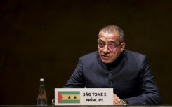 President Carlos Vila Nova (picture) faces party rival Nito Viegas D'Abreu in the election