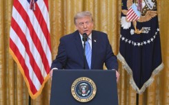 US President Donald Trump addresses the nation from the White House, alleging 'shocking vulnerabilities' in the country's electoral system