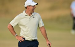 Rory McIlroy is seven shots back after the first round of the British Open