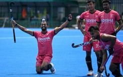 Hardik Singh (left) trains with the India squad in Bengaluru. "Every nation has a time and I believe India has arrived," says the 27-year-old