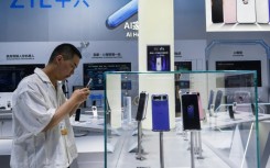 Chinese firms showed off phones that would be run by artificial intelligence