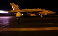 The US military said it had launched a ninth consecutive night of attacks on Iran
